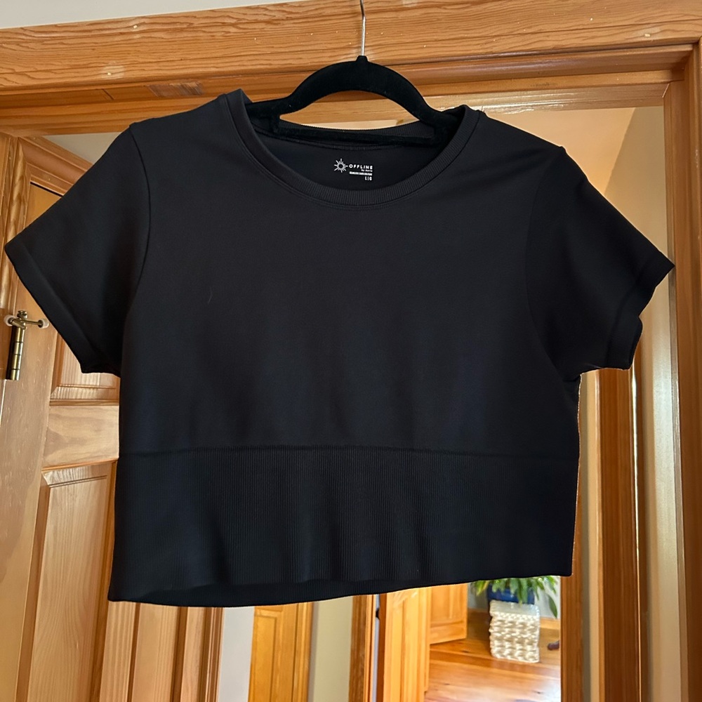 Aerie Cropped Workout Top